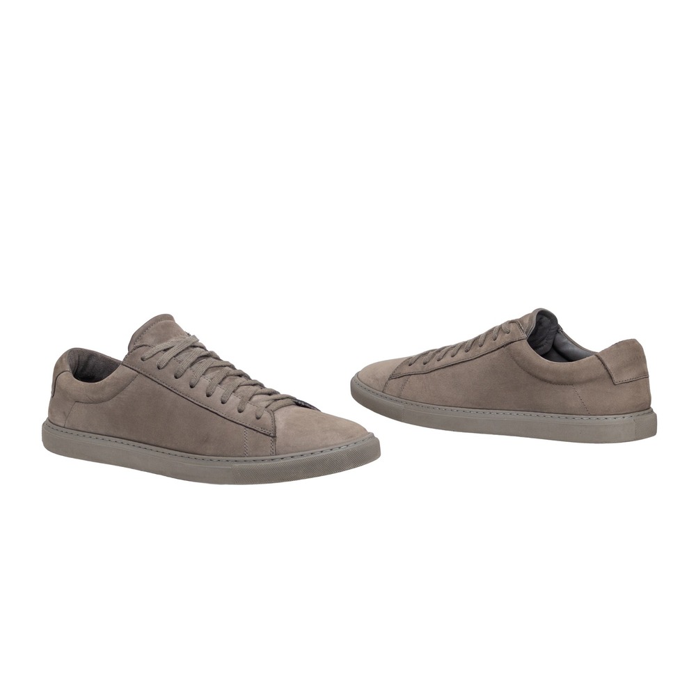 Oliver Cabell Low 1 Charcoal Nubuck Leather Sneakers Mens 44 US 11 Made in Italy
